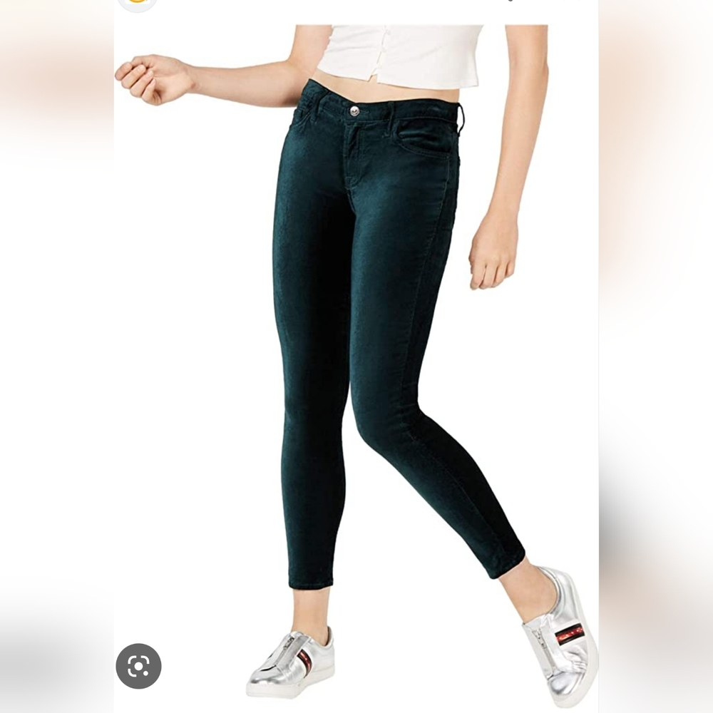 7 For All Mankind Velvet Skinny Jeans